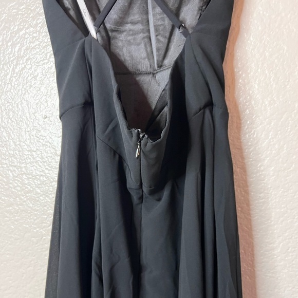 NWOT Dreamy Romance Black Backless Maxi Dress - Picture 6 of 7